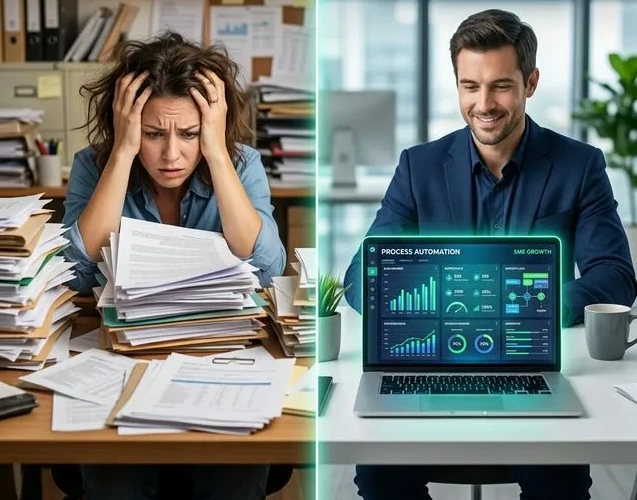 De la gestión manual y caótica a dashboards automatizados organizados